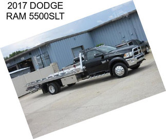 2017 DODGE RAM 5500SLT