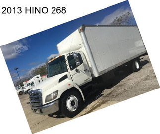 2013 HINO 268