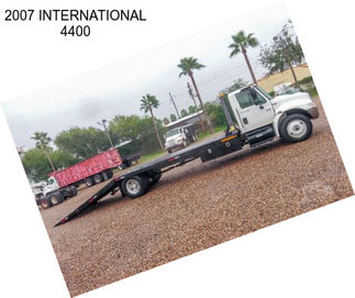 2007 INTERNATIONAL 4400