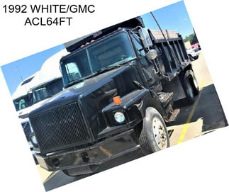 1992 WHITE/GMC ACL64FT