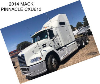 2014 MACK PINNACLE CXU613