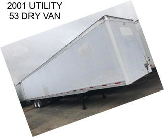 2001 UTILITY 53 DRY VAN