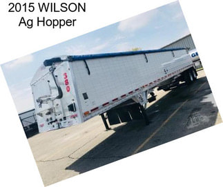 2015 WILSON Ag Hopper