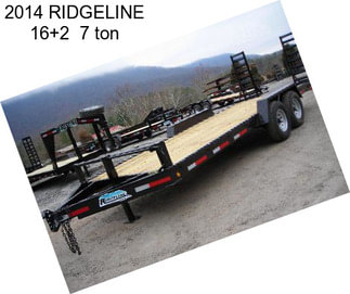 2014 RIDGELINE 16+2  7 ton