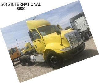 2015 INTERNATIONAL 8600