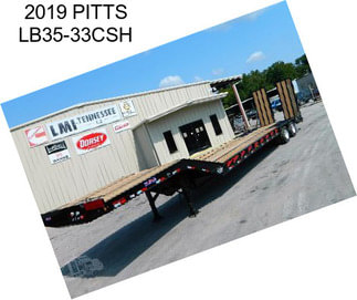 2019 PITTS LB35-33CSH