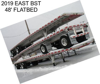 2019 EAST BST 48\' FLATBED