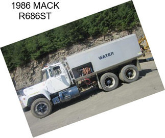 1986 MACK R686ST