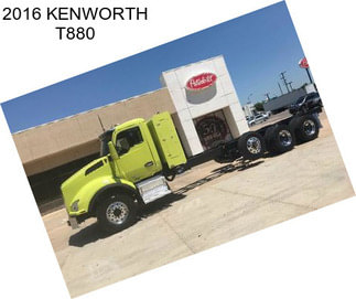 2016 KENWORTH T880