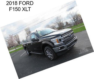 2018 FORD F150 XLT