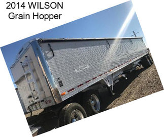 2014 WILSON Grain Hopper