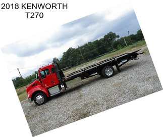 2018 KENWORTH T270