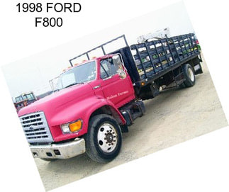 1998 FORD F800