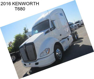 2016 KENWORTH T680