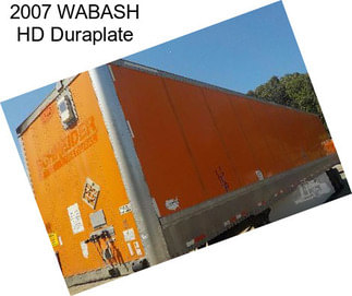 2007 WABASH HD Duraplate