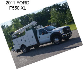 2011 FORD F550 XL