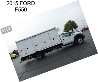 2015 FORD F550