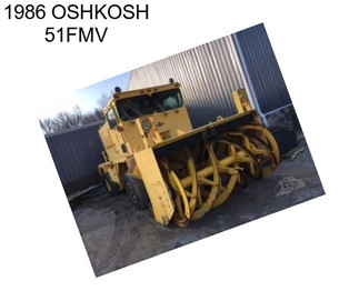 1986 OSHKOSH 51FMV