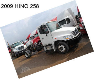 2009 HINO 258
