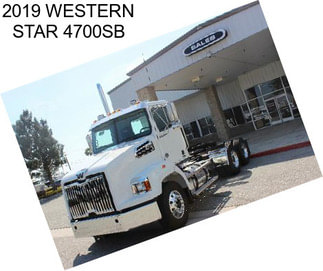 2019 WESTERN STAR 4700SB