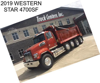 2019 WESTERN STAR 4700SF