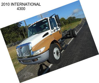 2010 INTERNATIONAL 4300