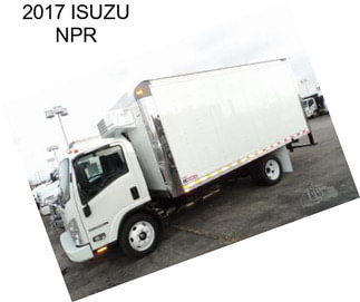 2017 ISUZU NPR