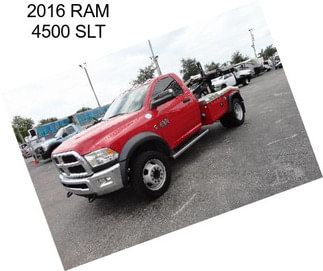 2016 RAM 4500 SLT