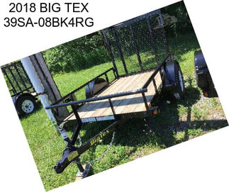 2018 BIG TEX 39SA-08BK4RG