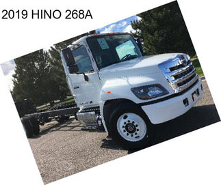 2019 HINO 268A