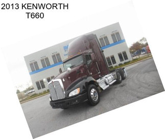 2013 KENWORTH T660