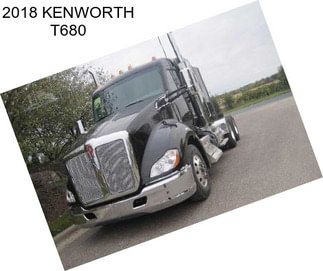 2018 KENWORTH T680