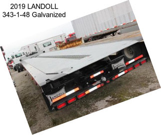 2019 LANDOLL 343-1-48 Galvanized