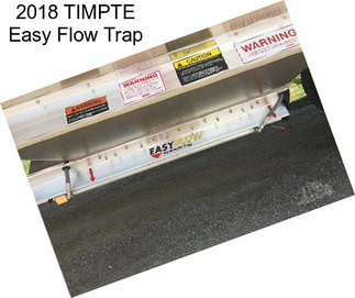 2018 TIMPTE Easy Flow Trap