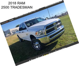 2018 RAM 2500 TRADESMAN