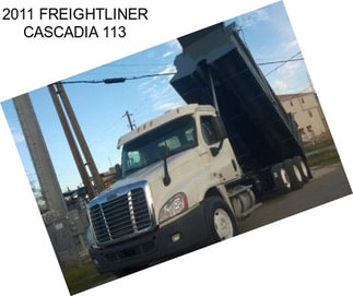 2011 FREIGHTLINER CASCADIA 113