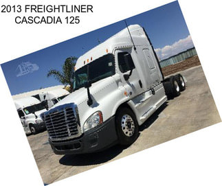 2013 FREIGHTLINER CASCADIA 125