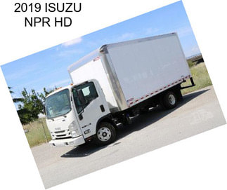 2019 ISUZU NPR HD