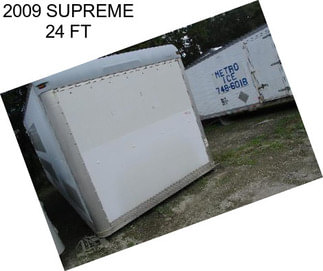 2009 SUPREME 24 FT