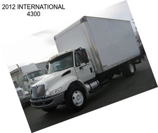 2012 INTERNATIONAL 4300