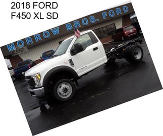 2018 FORD F450 XL SD