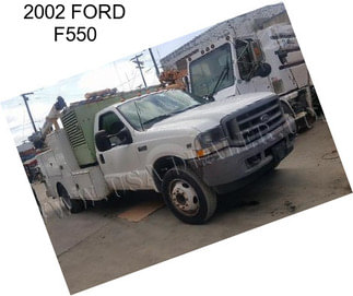 2002 FORD F550