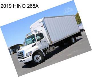 2019 HINO 268A