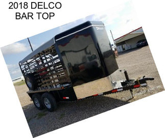 2018 DELCO BAR TOP