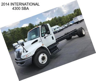 2014 INTERNATIONAL 4300 SBA