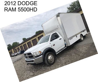 2012 DODGE RAM 5500HD