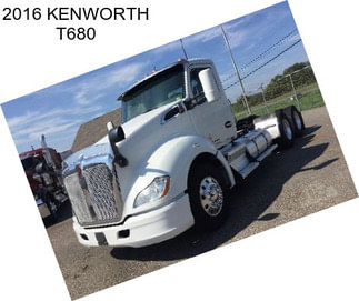 2016 KENWORTH T680