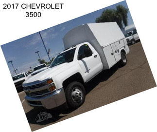 2017 CHEVROLET 3500