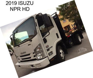 2019 ISUZU NPR HD