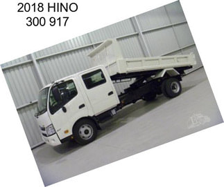 2018 HINO 300 917